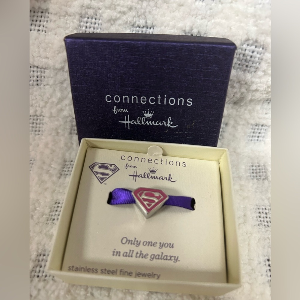 Super Girl Stainless Steel charm